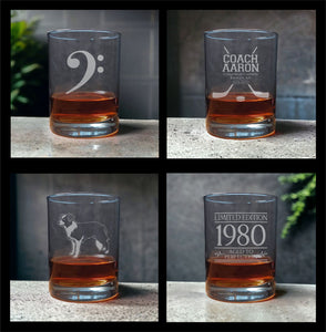 Whiskey Glasses - 13 oz