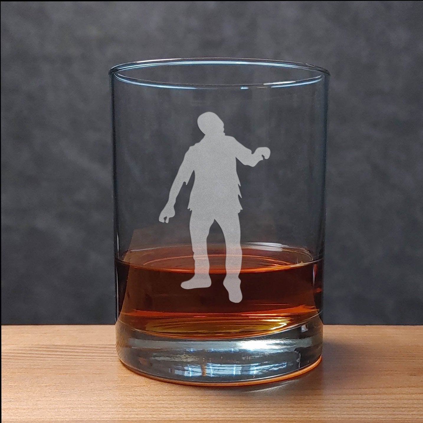 Zombie 13 oz Whisky Glass - Copyright Hues in Glass