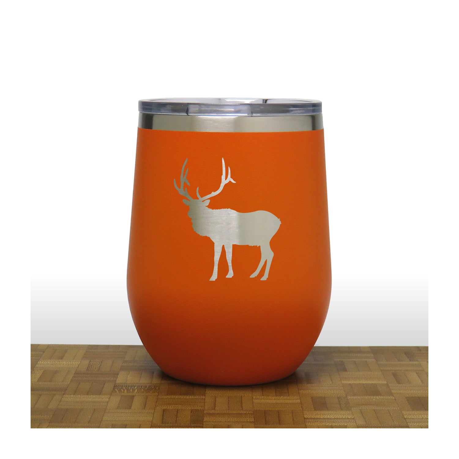 Orange - ELK PC 12OZ STEMLESS WINE