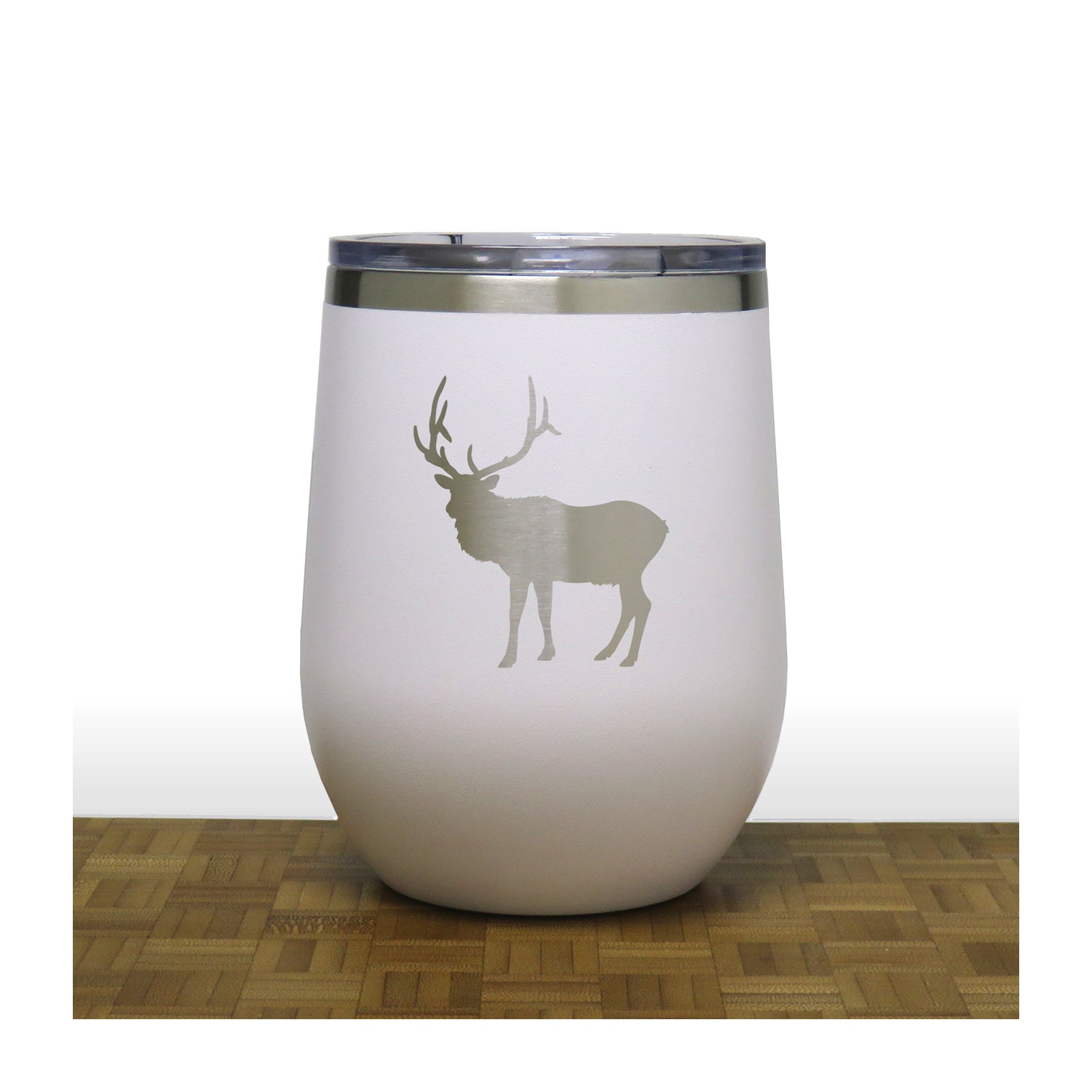 White - ELK PC 12OZ STEMLESS WINE