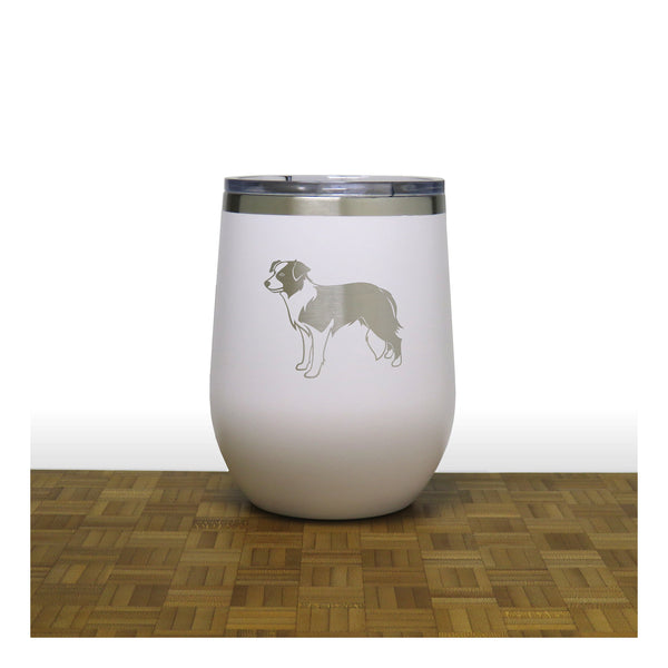 White - PC 12oz STEMLESS WINE - Copyright Hues in Glass
