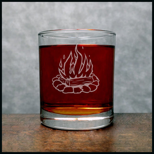Whisky Glass - Copyright Hues in Glass