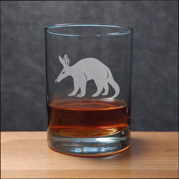 Aardvark 13 oz Whisky Glass - Copyright Hues in Glass