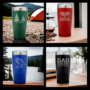 20oz Insulated Travel Tumblers