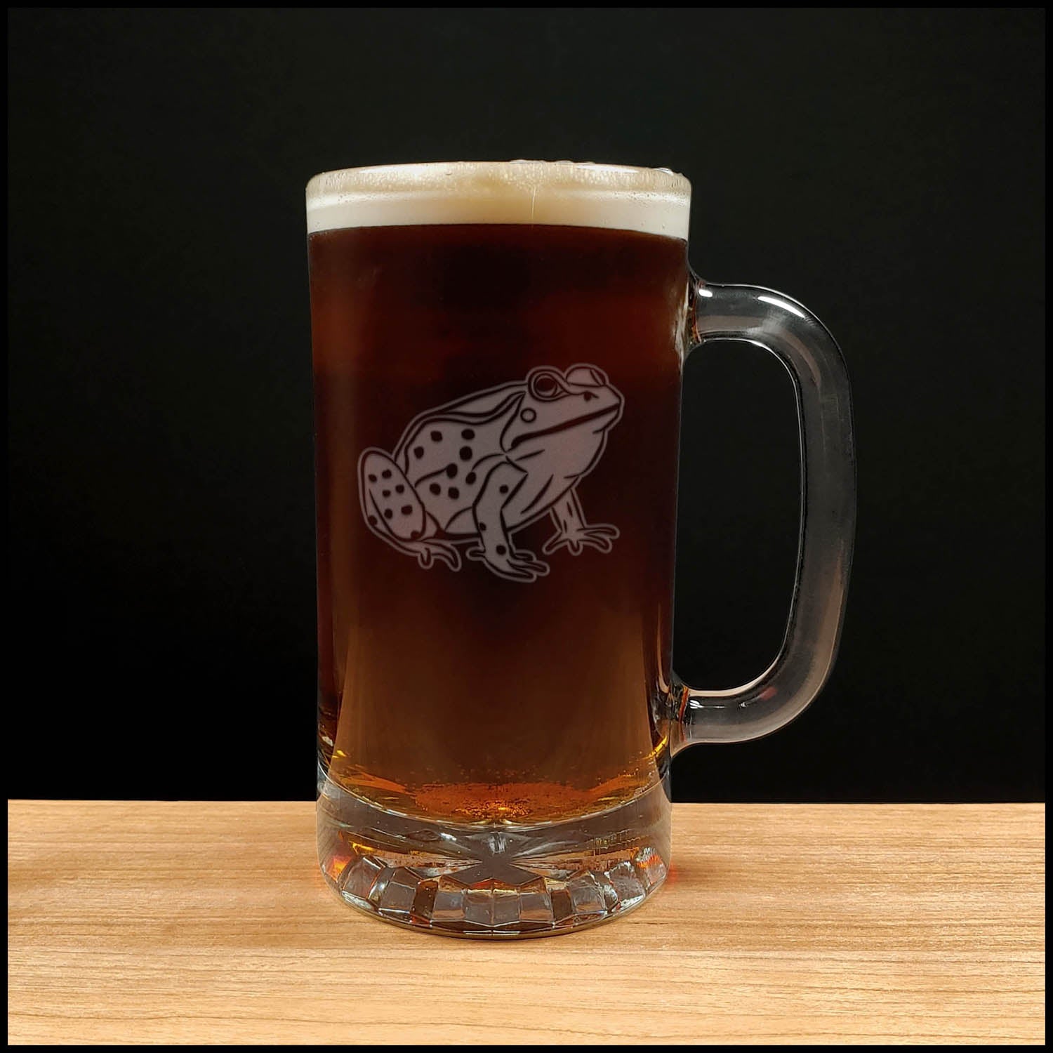 Frog 16oz Beer Mug - Copyright Hues in Glass
