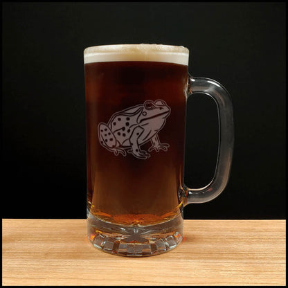 Frog 16oz Beer Mug - Copyright Hues in Glass