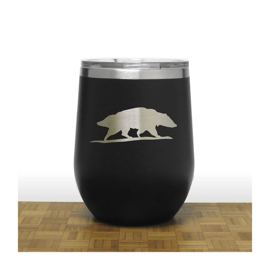 Badger Insulated 12 oz Insulated Stemless Wine Tumbler Stainless Steel