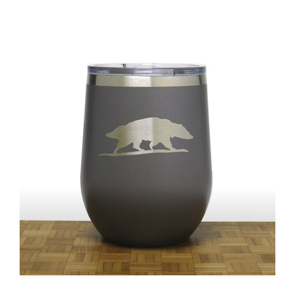 Badger Insulated 12 oz Insulated Stemless Wine Tumbler Stainless Steel