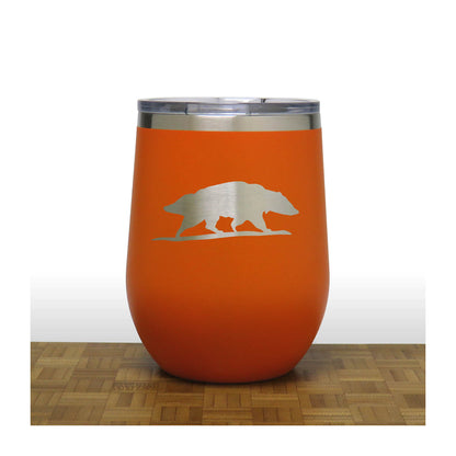 Badger Insulated 12 oz Insulated Stemless Wine Tumbler Stainless Steel