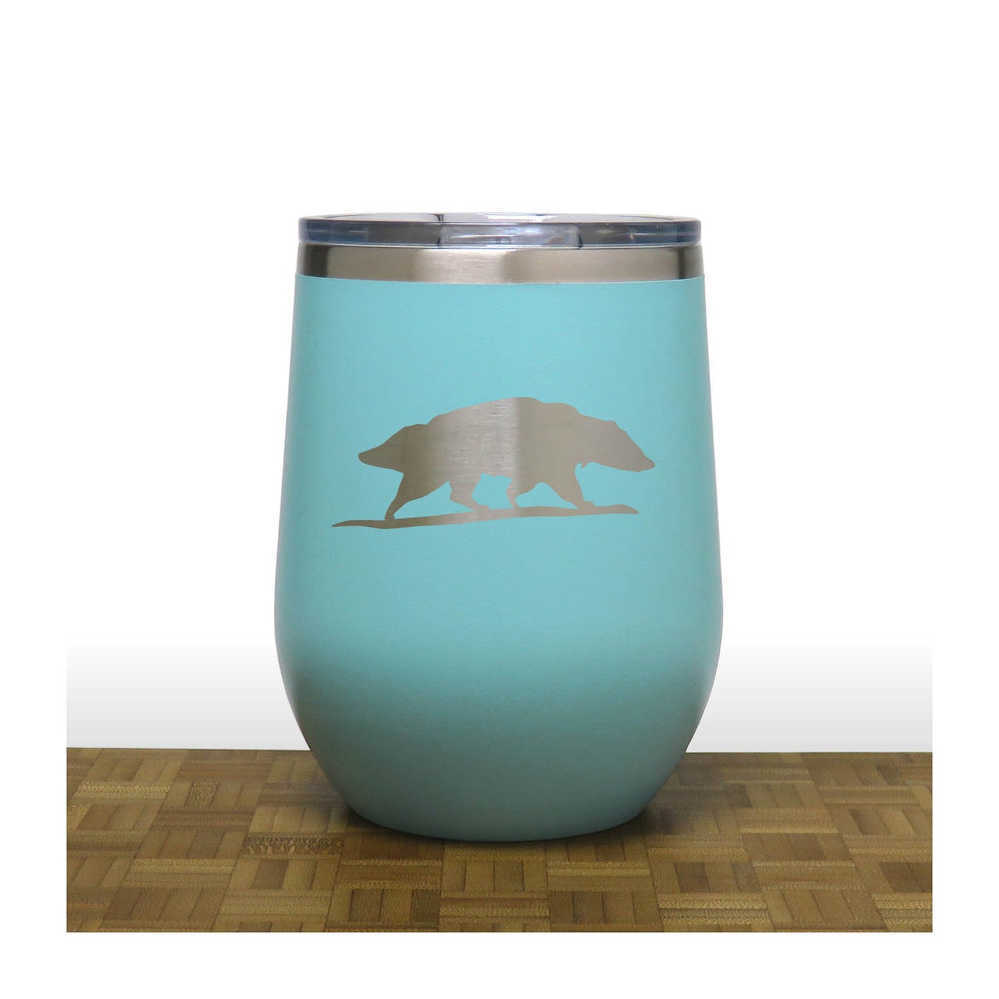 Badger Insulated 12 oz Insulated Stemless Wine Tumbler Stainless Steel