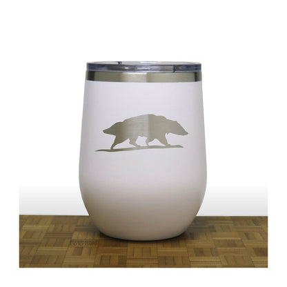 Badger Insulated 12 oz Insulated Stemless Wine Tumbler Stainless Steel