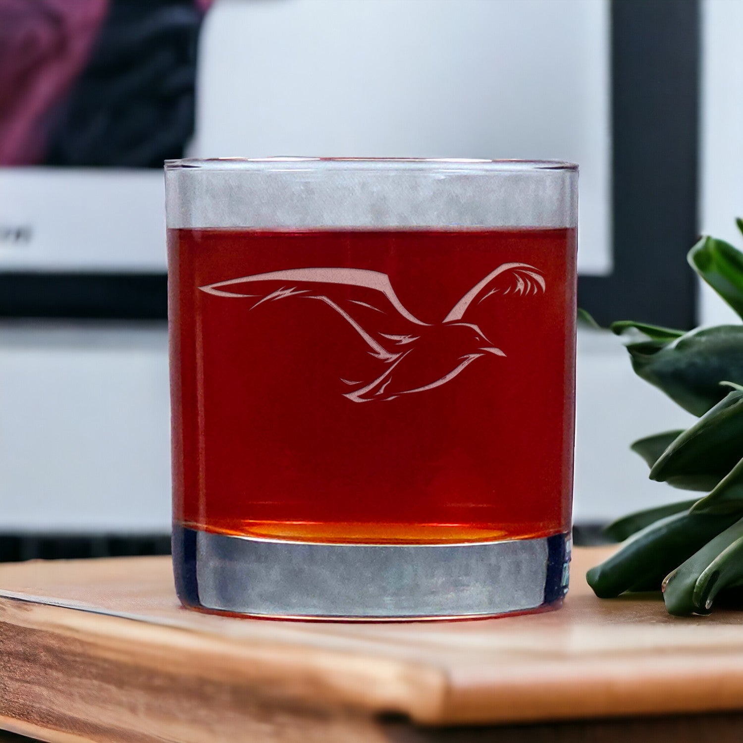 Seagull 11oz Whisky Glass - Copyright Hues in Glass