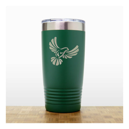 Personalized Dove Stainless Steel Tumbler – 20oz Insulated Travel Mug for Bird Lovers