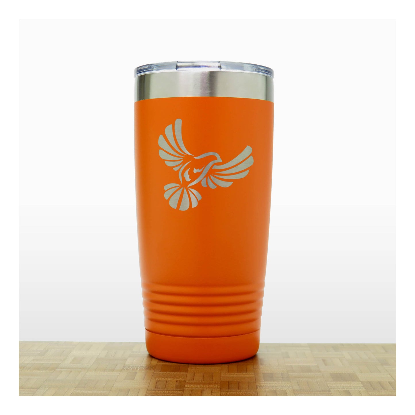 Personalized Dove Stainless Steel Tumbler – 20oz Insulated Travel Mug for Bird Lovers