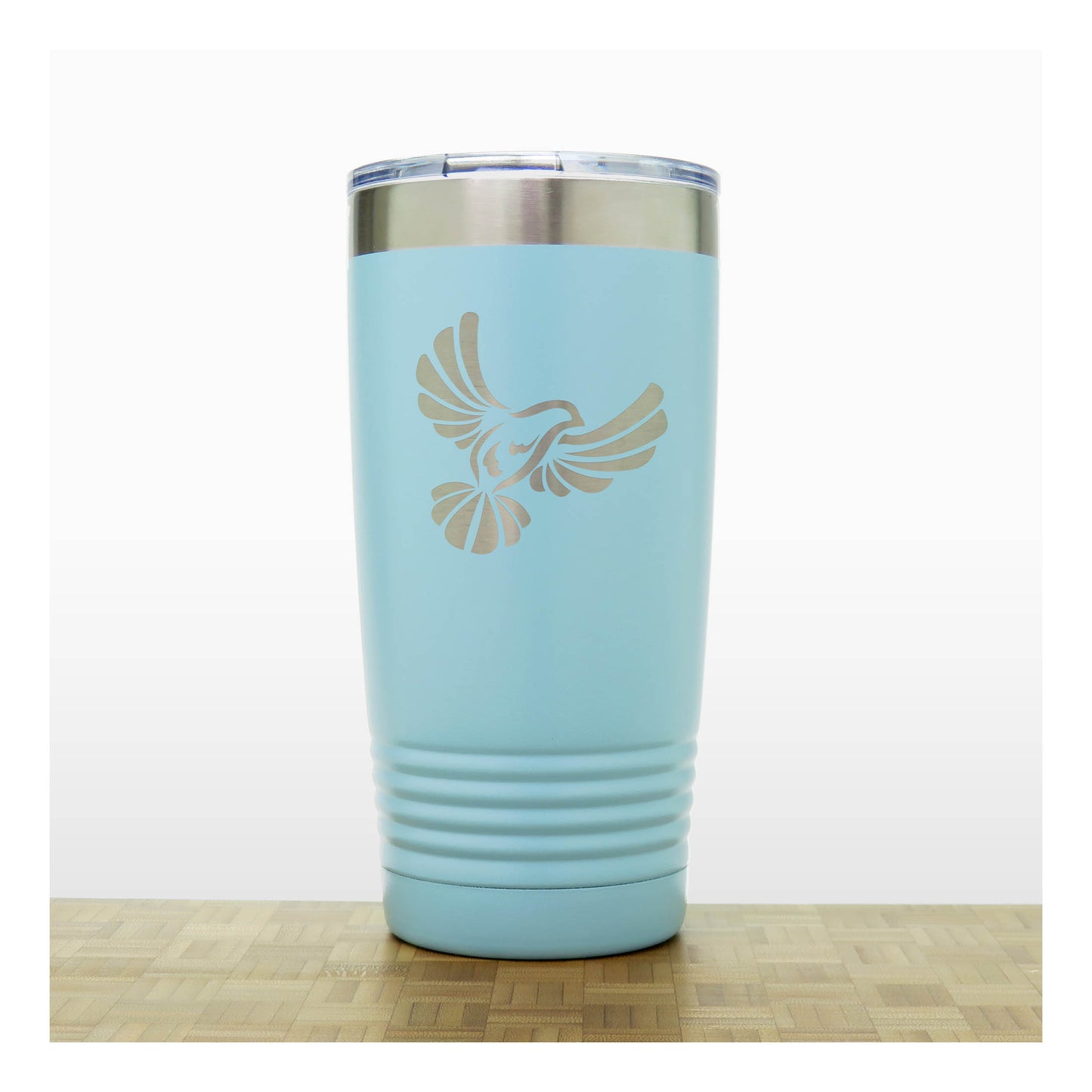 Personalized Dove Stainless Steel Tumbler – 20oz Insulated Travel Mug for Bird Lovers