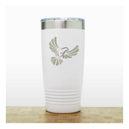 Personalized Dove Stainless Steel Tumbler – 20oz Insulated Travel Mug for Bird Lovers