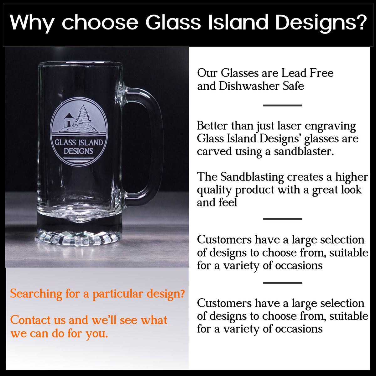 Scorpion 16oz Engraved Beer Mug - Etched Insect Personalized Gift  - Scorpion Beer Glass