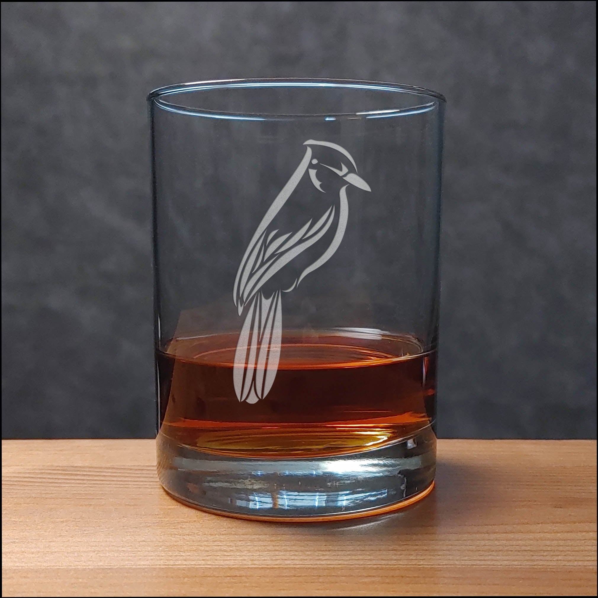 13oz Whisky Glass - Rocks Glass - Copyright Hues in Glass