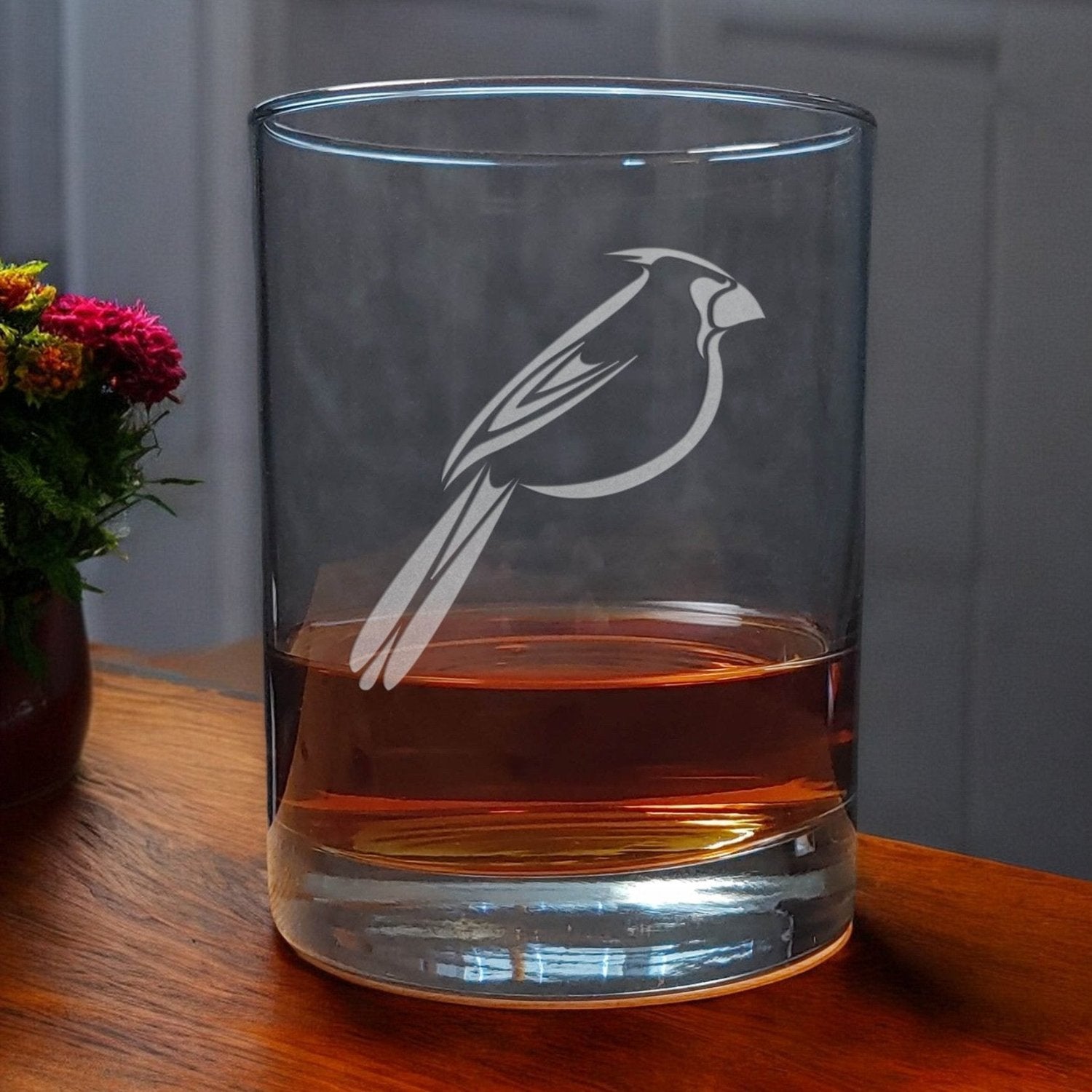Cardinal 13oz Whisky Glass - Copyright Hues in Glass