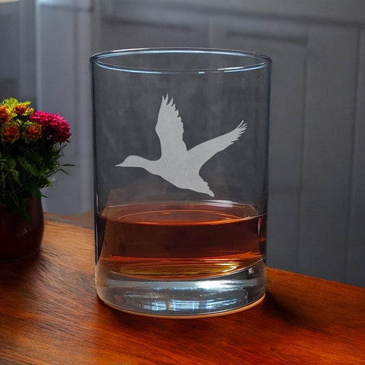 Flying Duck 13oz Whisky Glass -  Copyright Hues in Glass