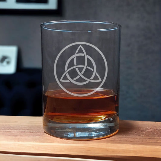 Celtic 13 oz Whisky Glass - Design 6 
- Copyright Hues in Glass