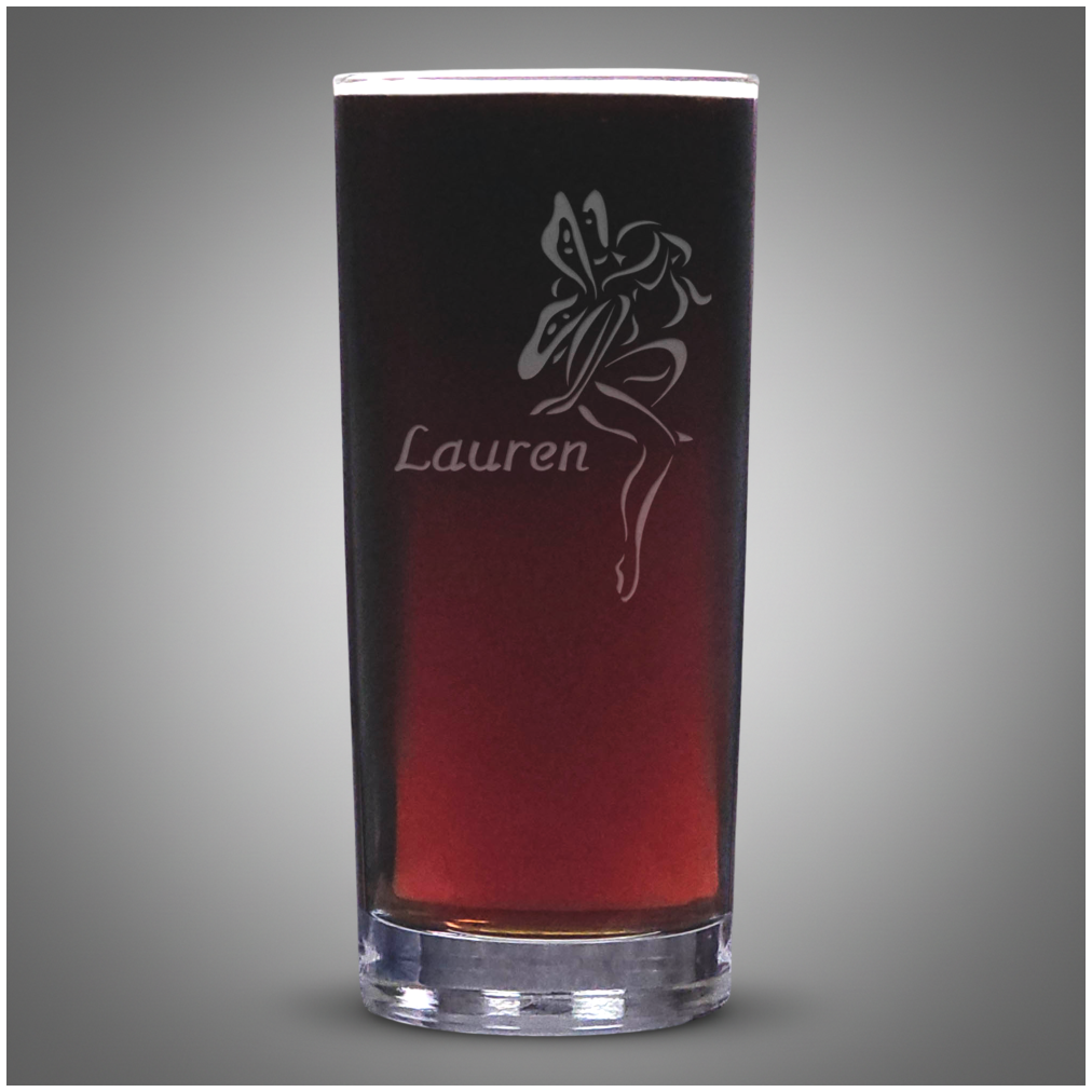 Fairy Cocktail Tumbler – Engraved Fairy Glass – Fantasy-Themed Drinkware Gift