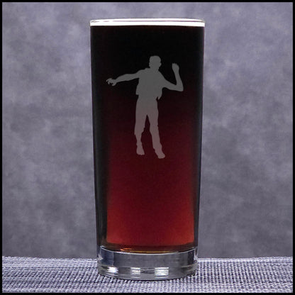 Zombie Sand Etched Cooler Glass – Halloween Highball Glass for Horror Drinkware Enthusiasts