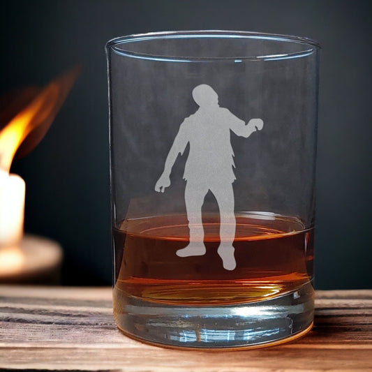 Zombie 13 oz Whisky Glass - Copyright Hues in Glass