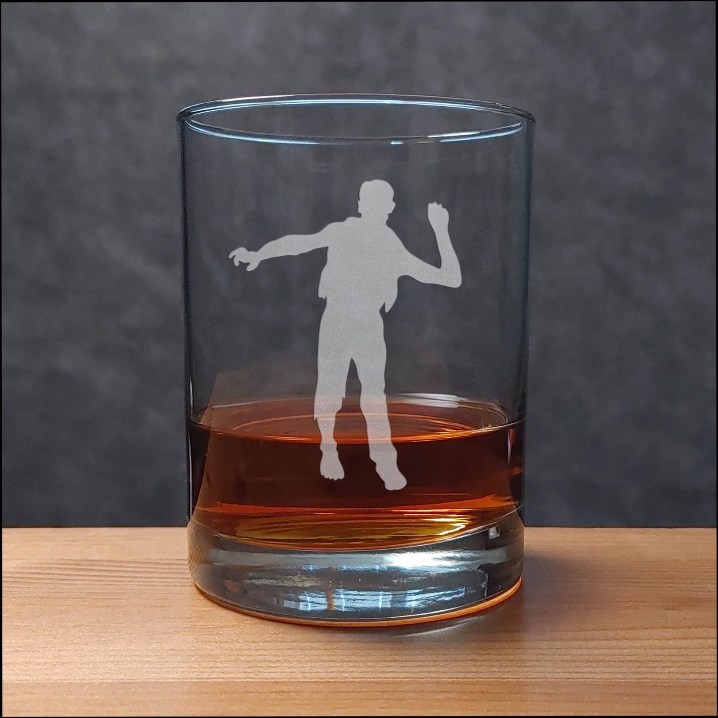 Zombie 13 oz Whisky Glass - Copyright Hues in Glass