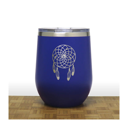 Dreamcatcher 12oz Insulated Wine Tumbler - Laser Engraved