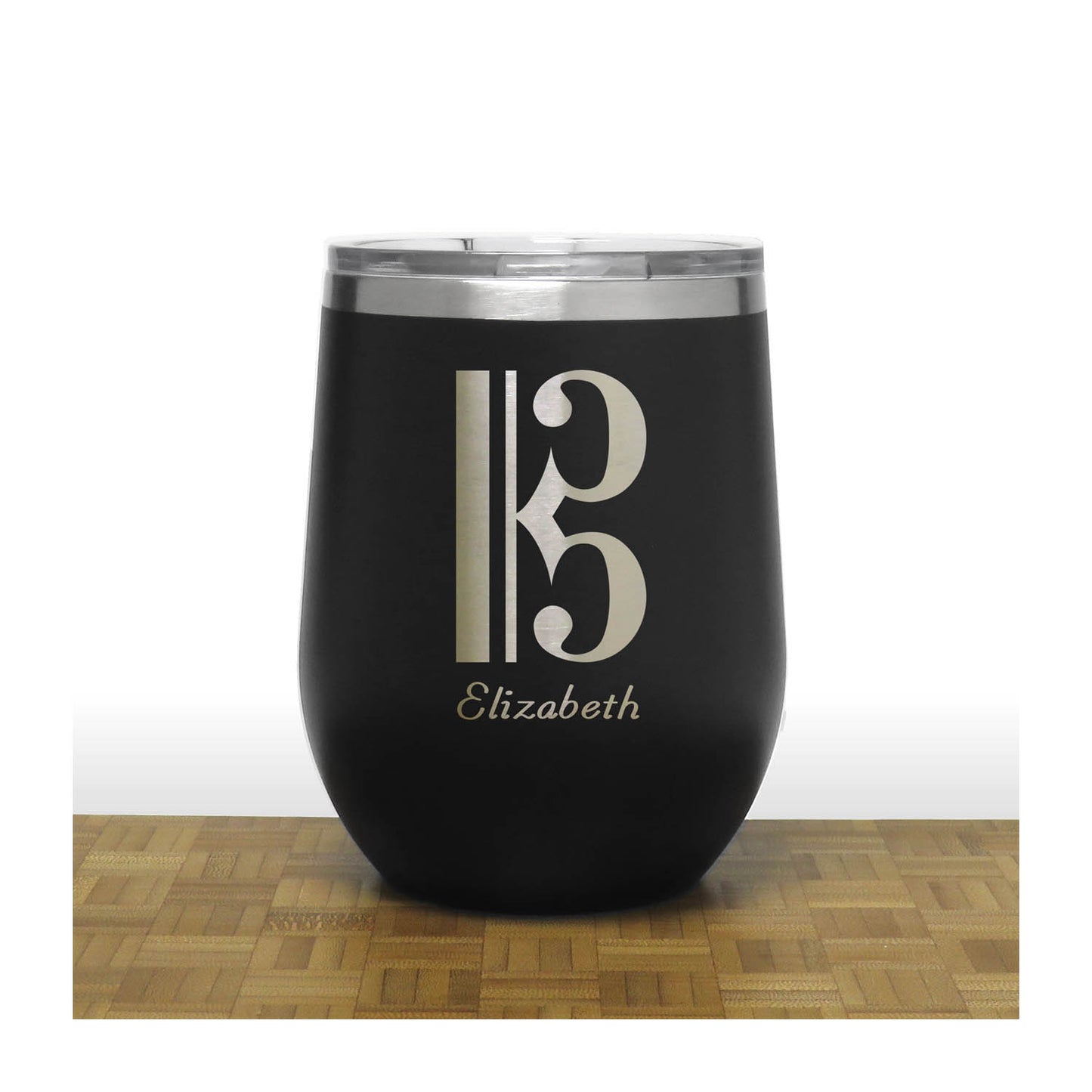 Alto Clef Music 12oz Wine Tumbler - Perfect for Musician Gift, and Choir Band Orchestra Teacher Travel Mug