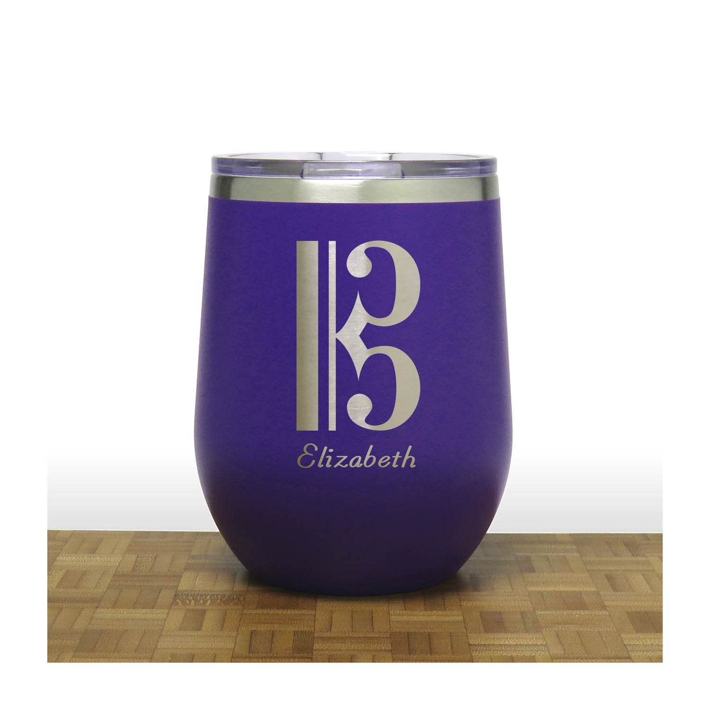 Alto Clef Music 12oz Wine Tumbler - Perfect for Musician Gift, and Choir Band Orchestra Teacher Travel Mug