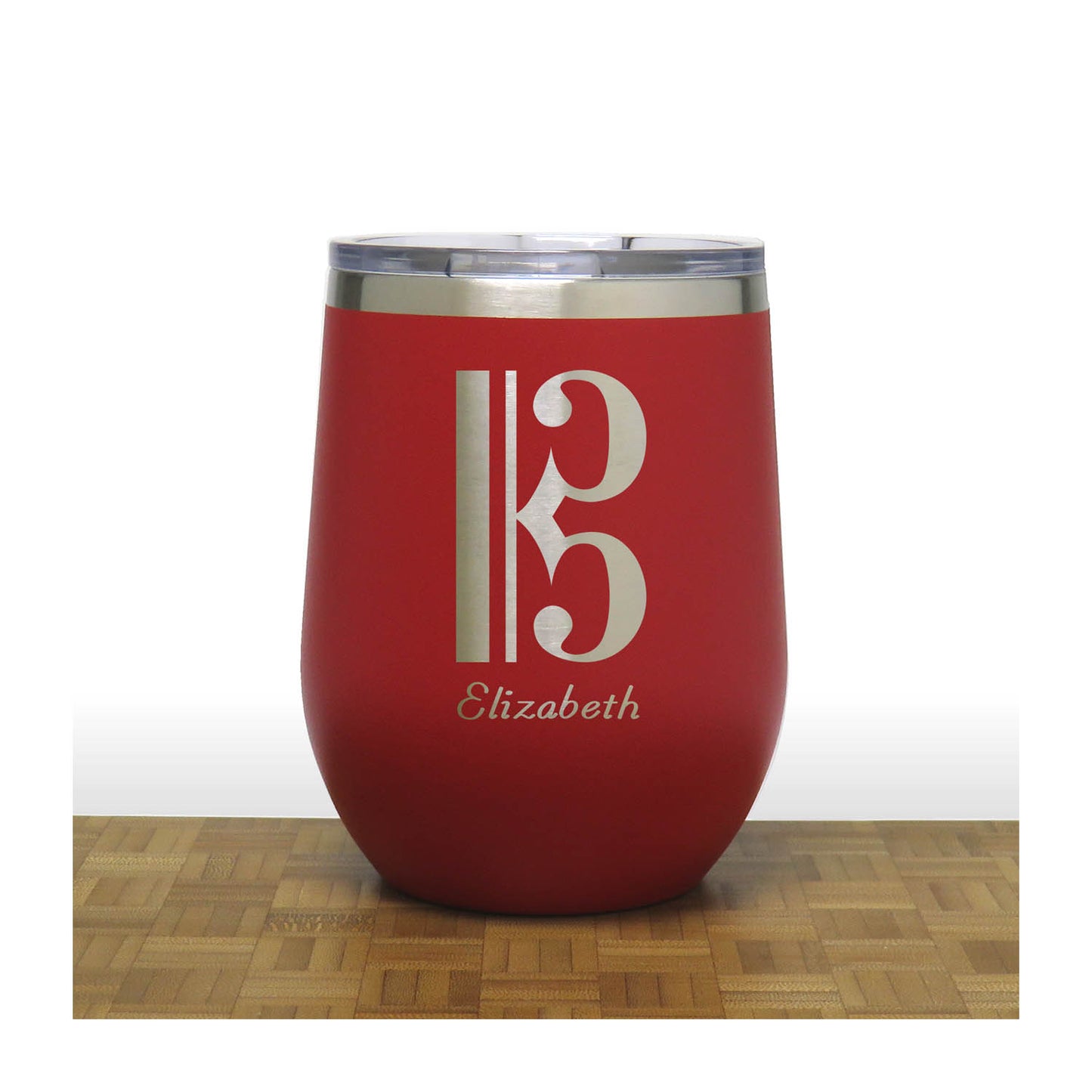 Alto Clef Music 12oz Wine Tumbler - Perfect for Musician Gift, and Choir Band Orchestra Teacher Travel Mug