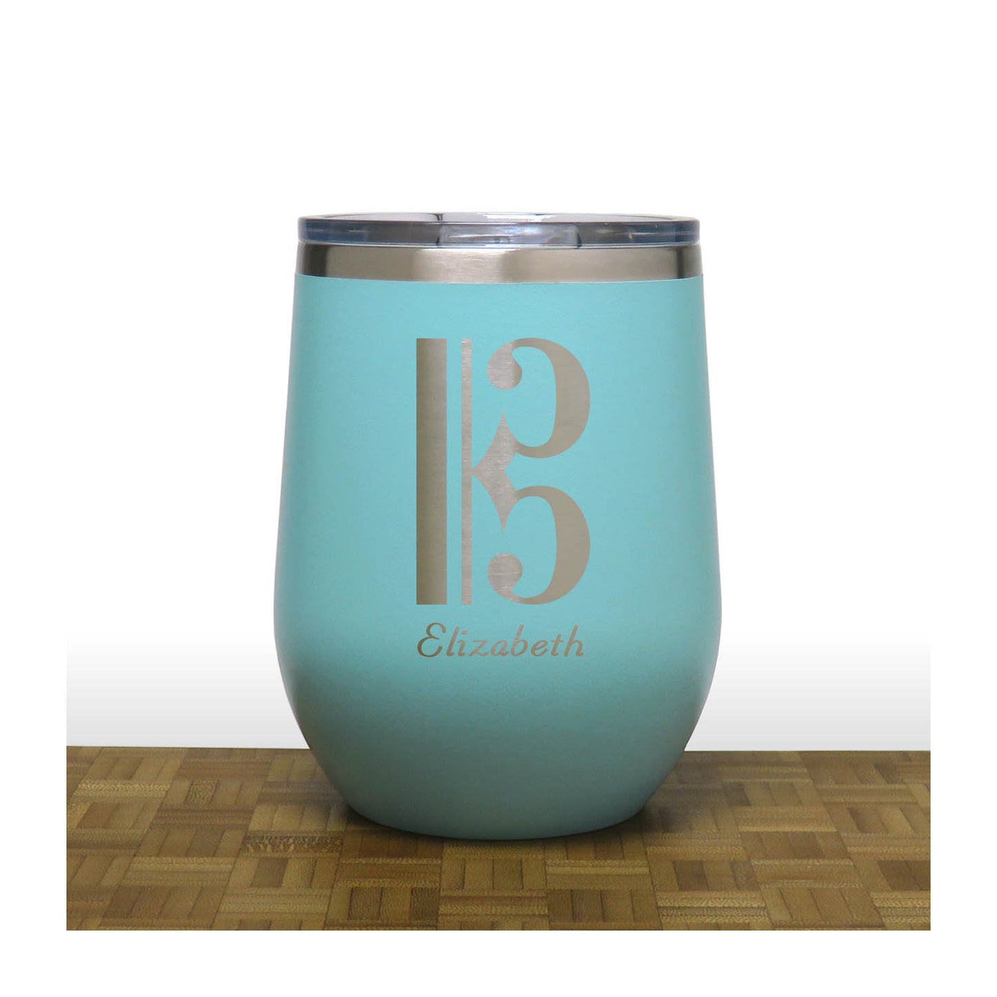 Alto Clef Music 12oz Wine Tumbler - Perfect for Musician Gift, and Choir Band Orchestra Teacher Travel Mug