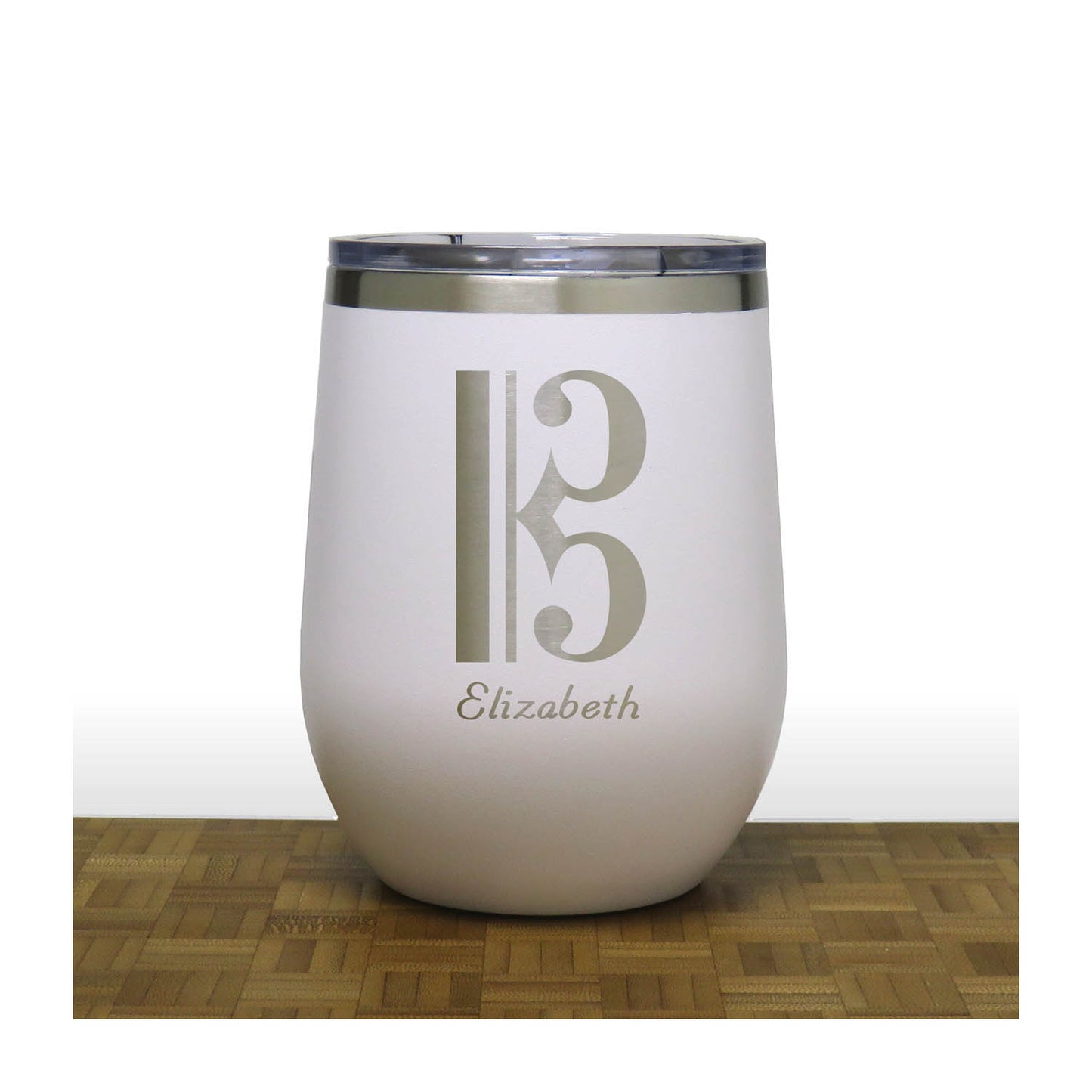 Alto Clef Music 12oz Wine Tumbler - Perfect for Musician Gift, and Choir Band Orchestra Teacher Travel Mug