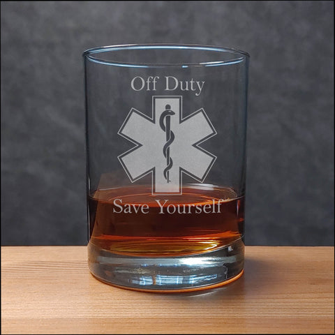 EMS Personalized 13oz Whisky Glass - Copyright Hues in Glass