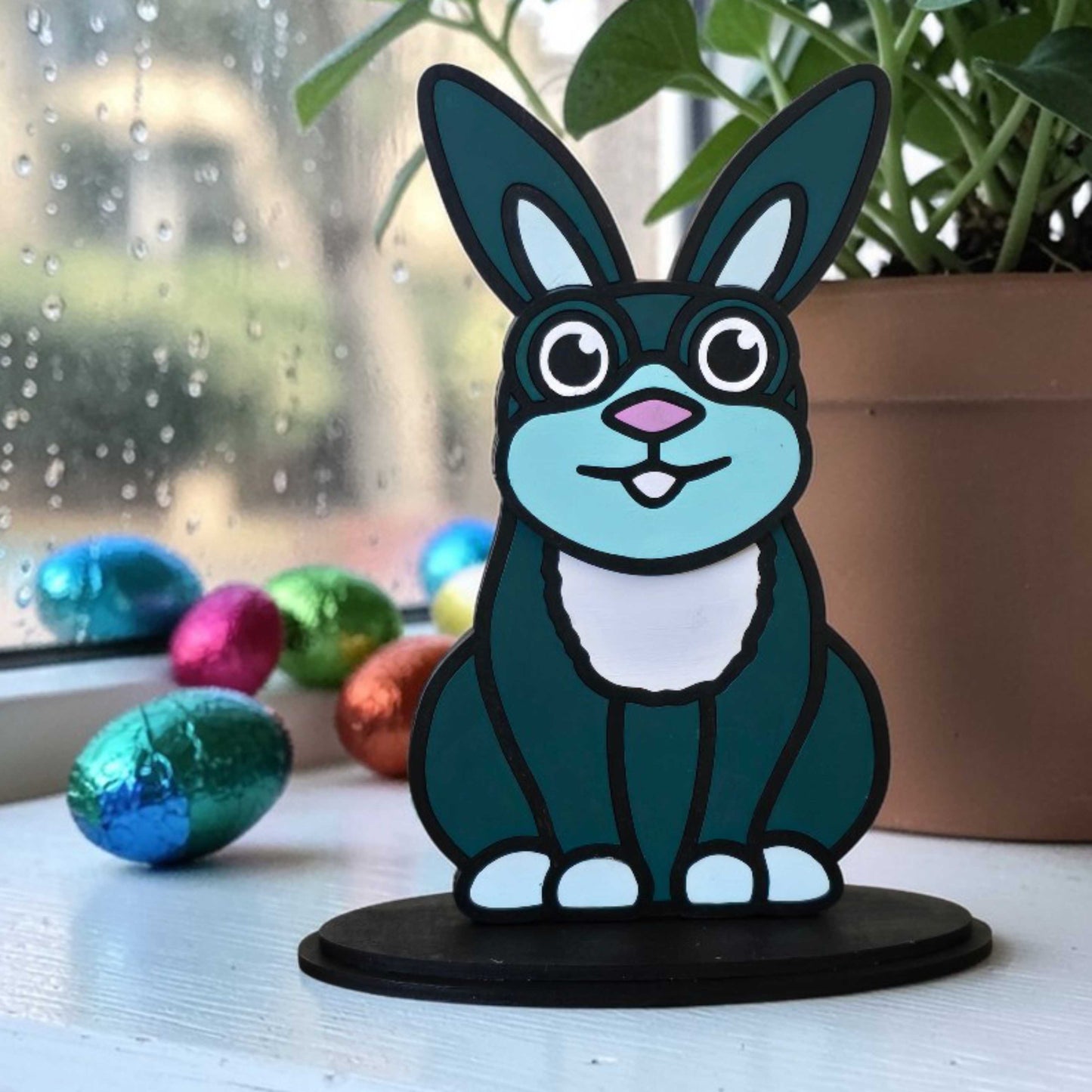 DIY Paintable Kit - Rabbit – Unfinished - Animal Shelf Sitter Craft for Kids & Adults