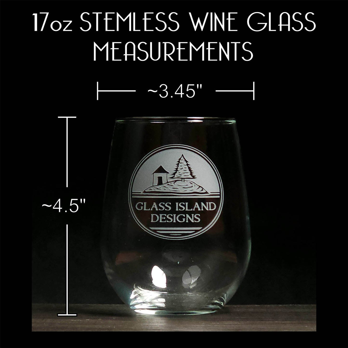17oz Motivational Stemless Wine Glass – “Leave A Little Sparkle Everywhere You Go” - Sandblasted Etched Inspirational Wine Glass Gift