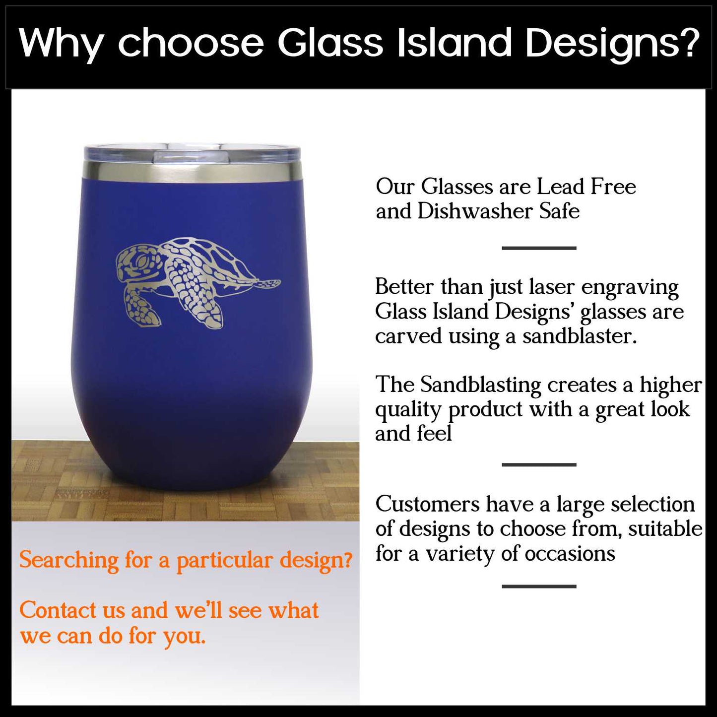 Sitting Rabbit Insulated 12 oz Insulated Stemless Wine Tumbler Stainless Steel