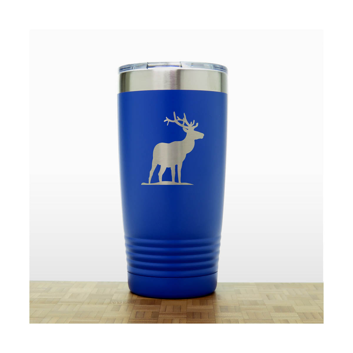 Elk Engraved Insulated 20oz Travel Tumbler - Design 5