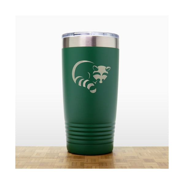 Raccoon Engraved Insulated 20oz Travel Tumbler