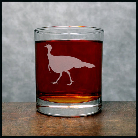 Turkey Whisky Glass - Copyright Hues in Glass