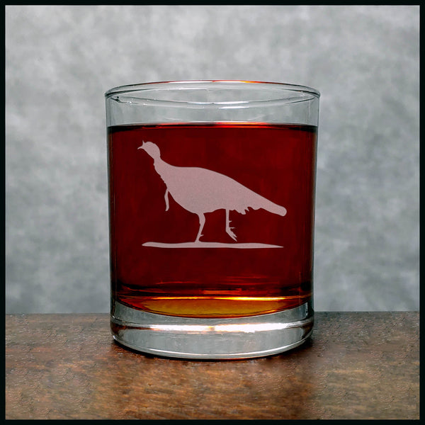 Turkey Personalized Whisky Glass - Copyright Hues in Glass