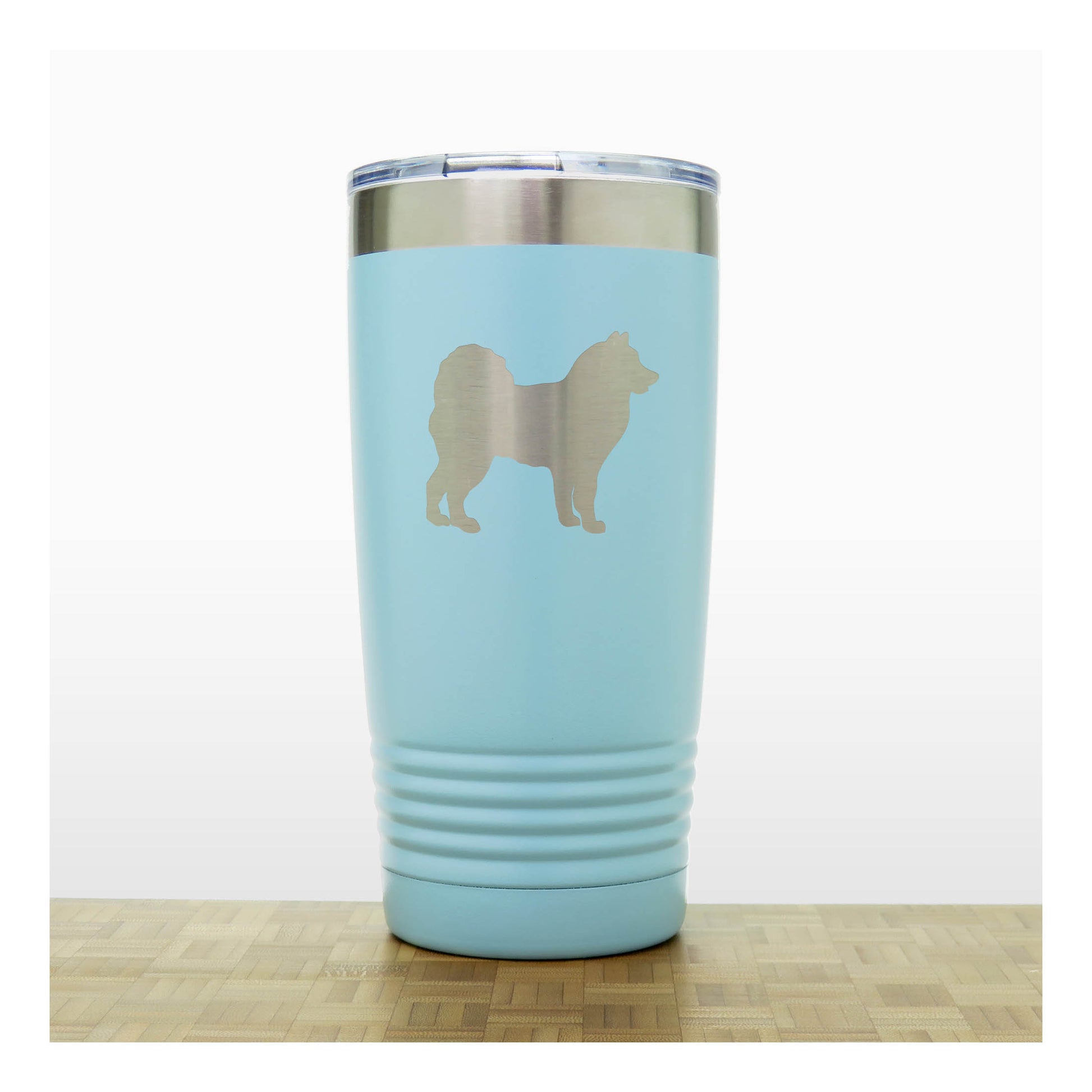 Teal - Alaskan Eskimo 20 oz Insulated Tumbler - Copyright Hues in Glass