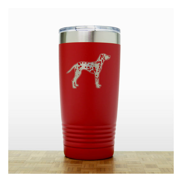 RedRed - Dalmation 20 oz Insulated Tumbler - Copyright Hues in Glass