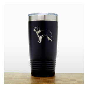 Border Collie Engraved Insulated 20oz Travel Tumbler