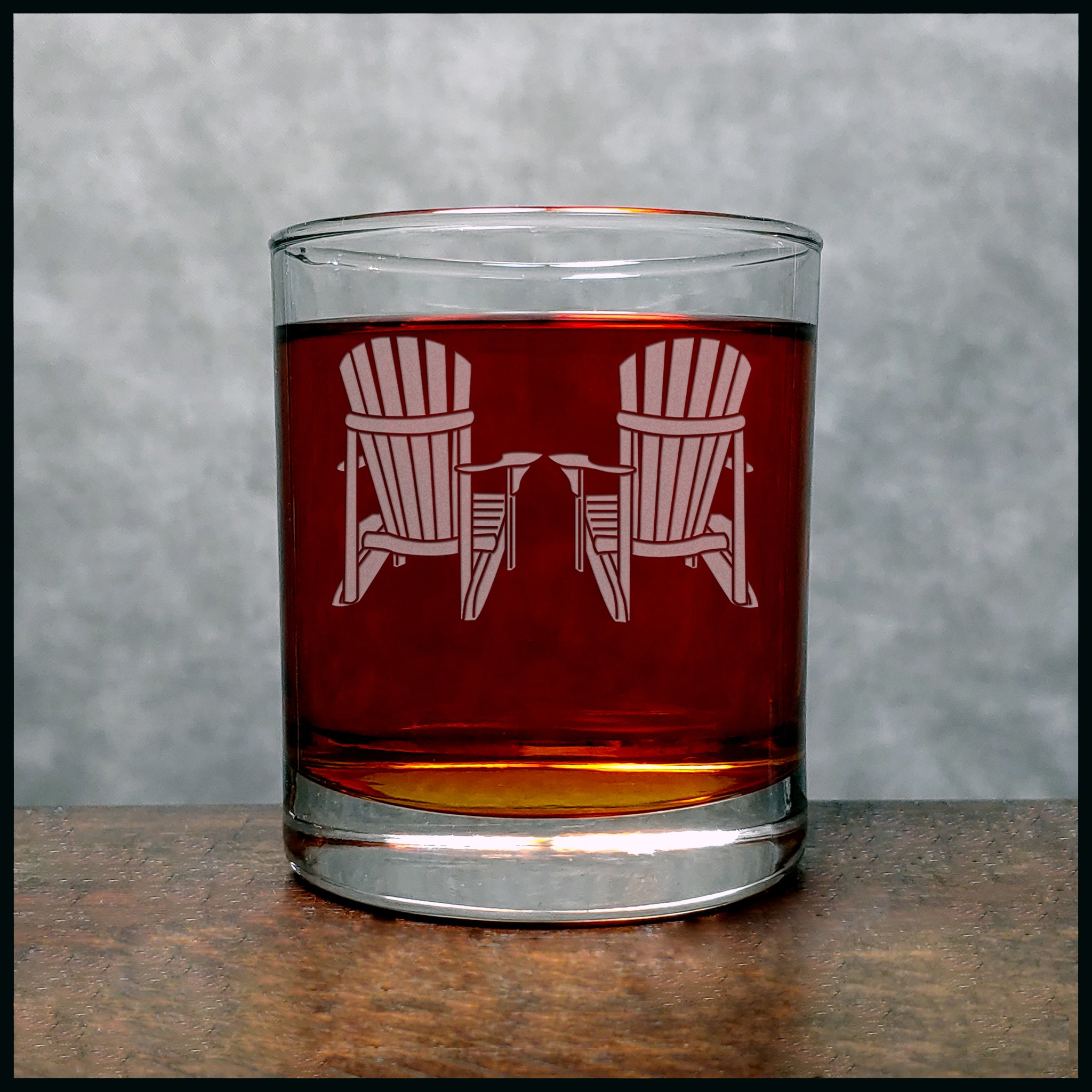 Adirondack Whisky Glass - Copyright Hues in Glass