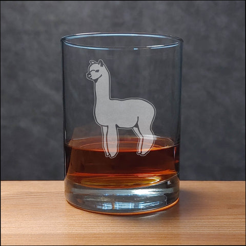 Alpaca 13 oz Whiskey Glass - Copyright Hues in Glass
