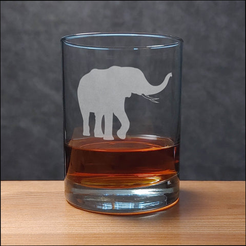 Elephant 13 oz Whisky Glass - Copyright Hues in Glass