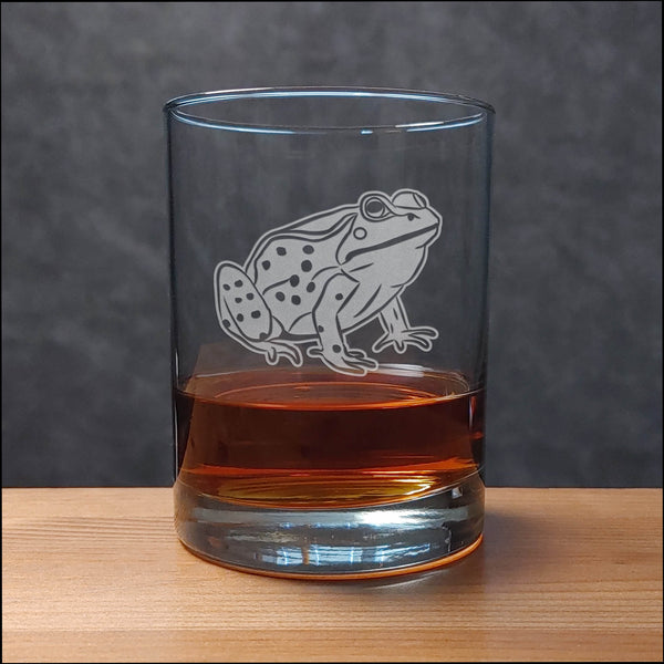 Frog 13 oz Whiskey Glass - Copyright Hues in Glass